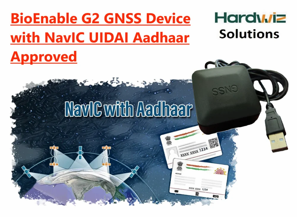 BioEnable G2 USB GPS Device for UIDAI Aadhaar Enrollment Kit