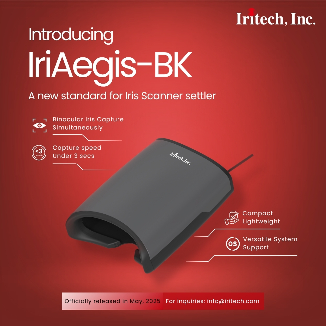 IriTech Binocular Dual Iris Scanner BK2121U